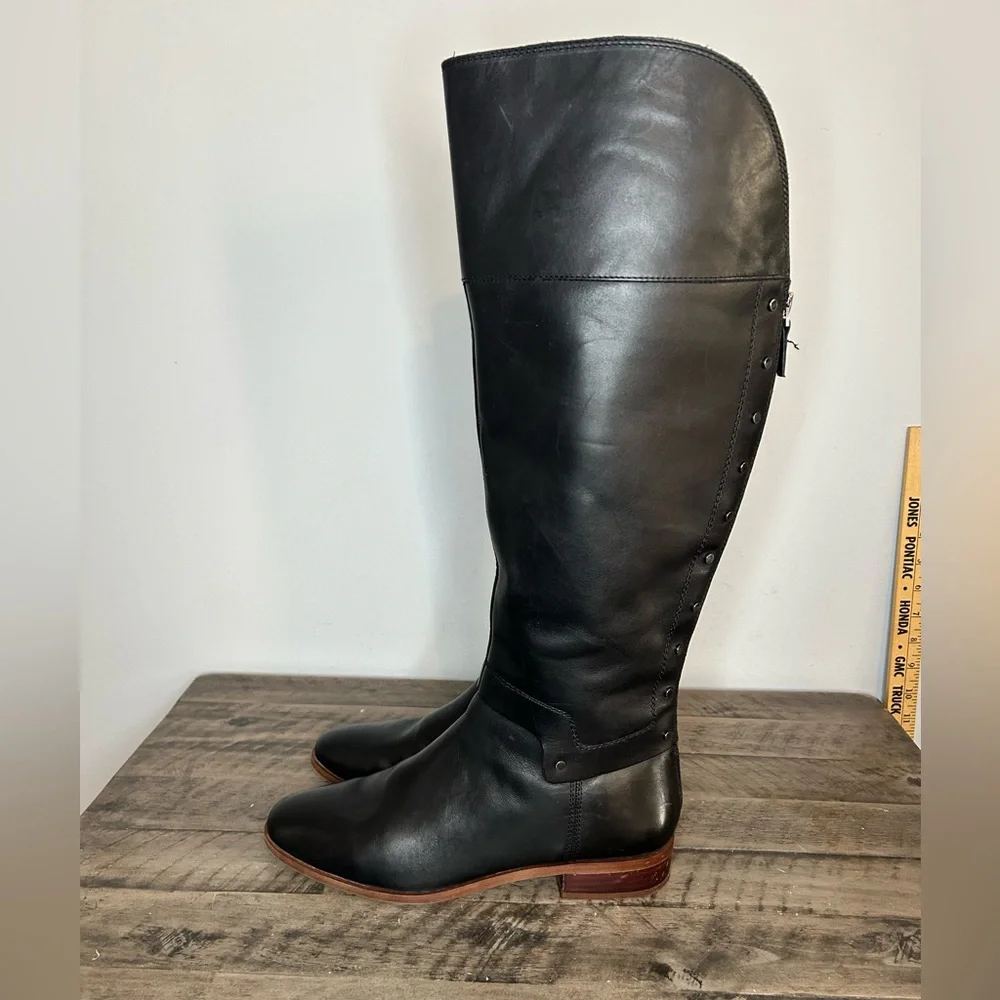 Franco Sarto Roxanna Studded Riding Boot